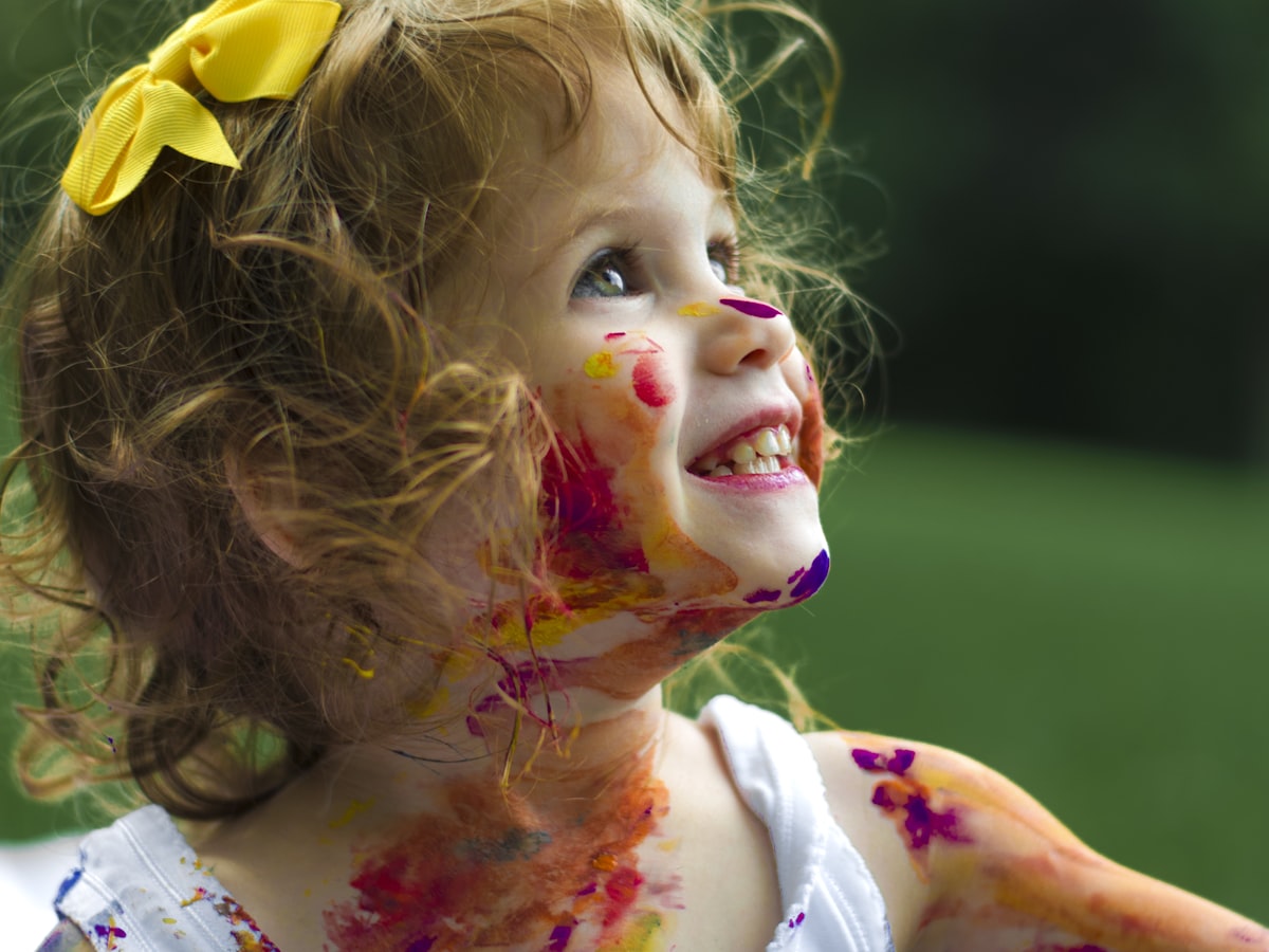 A child in a community program